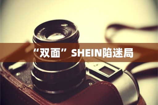 “双面”SHEIN陷迷局