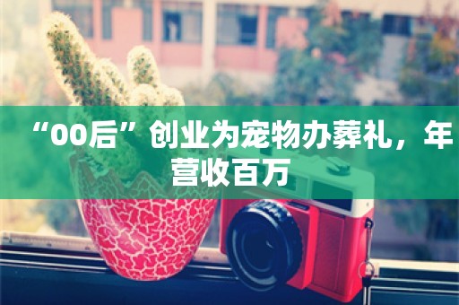 “00后”创业为宠物办葬礼，年营收百万