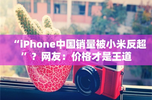 “iPhone中国销量被小米反超”？网友：价格才是王道