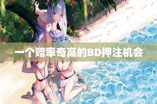 一个赔率奇高的BD押注机会