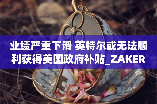 业绩严重下滑 英特尔或无法顺利获得美国政府补贴_ZAKER新闻