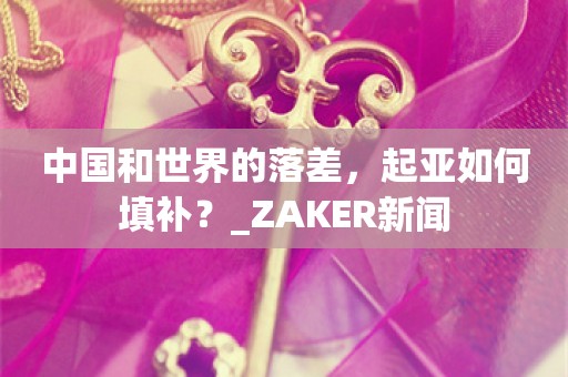 中国和世界的落差，起亚如何填补？_ZAKER新闻