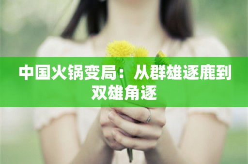 中国火锅变局：从群雄逐鹿到双雄角逐