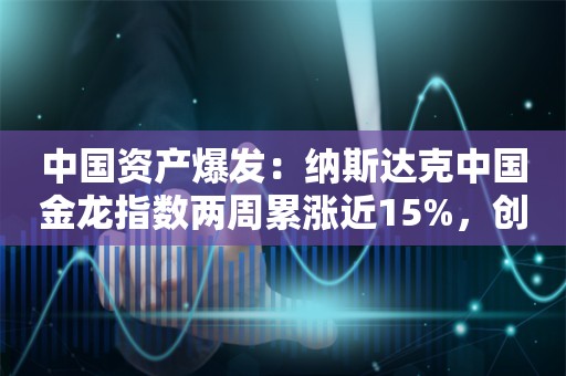 中国资产爆发：纳斯达克中国金龙指数两周累涨近15%，创16个月最大涨幅