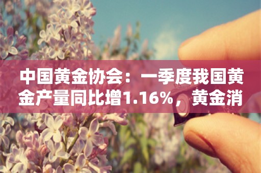 中国黄金协会：一季度我国黄金产量同比增1.16%，黄金消费量同比增5.94%