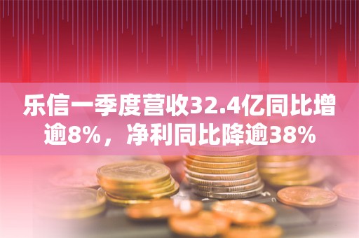 乐信一季度营收32.4亿同比增逾8%，净利同比降逾38%