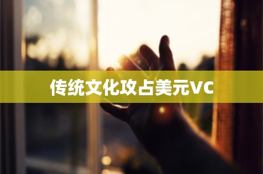 传统文化攻占美元VC