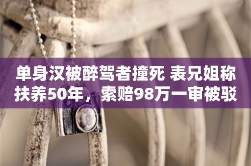 单身汉被醉驾者撞死 表兄姐称扶养50年，索赔98万一审被驳回