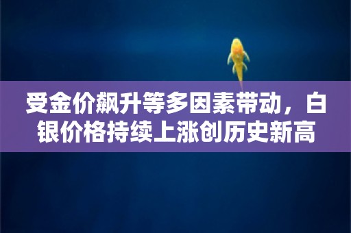 受金价飙升等多因素带动，白银价格持续上涨创历史新高