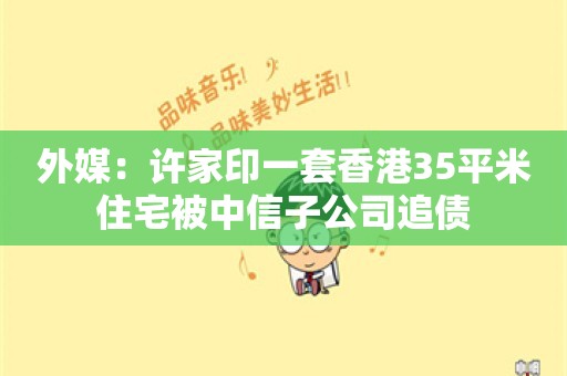 外媒：许家印一套香港35平米住宅被中信子公司追债