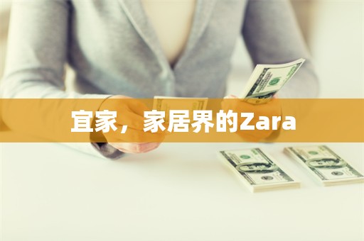 宜家，家居界的Zara