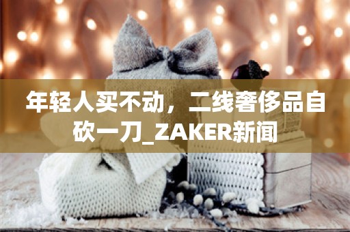 年轻人买不动，二线奢侈品自砍一刀_ZAKER新闻