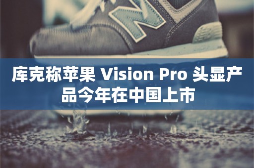 库克称苹果 Vision Pro 头显产品今年在中国上市