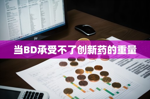 当BD承受不了创新药的重量