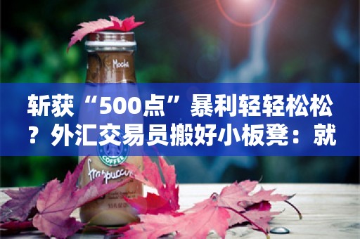 斩获“500点”暴利轻轻松松？外汇交易员搬好小板凳：就等日本干预了 ！