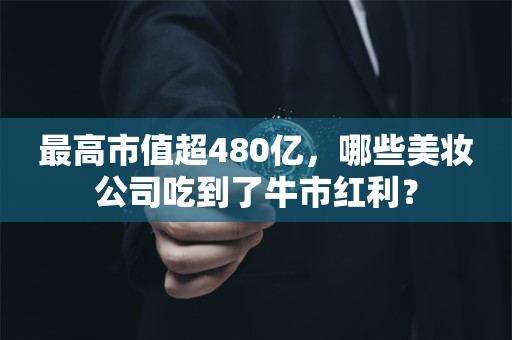 最高市值超480亿，哪些美妆公司吃到了牛市红利？