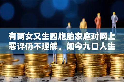 有两女又生四胞胎家庭对网上恶评仍不理解，如今九口人生活仅靠一人收入维持