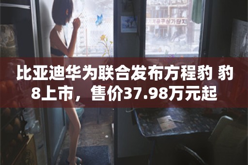 比亚迪华为联合发布方程豹 豹8上市，售价37.98万元起