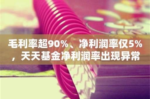 毛利率超90%、净利润率仅5%，天天基金净利润率出现异常