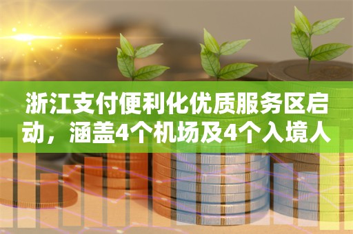 浙江支付便利化优质服务区启动，涵盖4个机场及4个入境人员集聚区