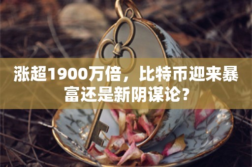 涨超1900万倍，比特币迎来暴富还是新阴谋论？