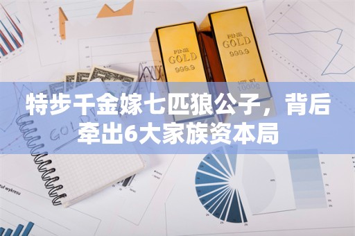 特步千金嫁七匹狼公子，背后牵出6大家族资本局