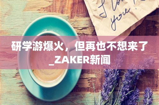 研学游爆火，但再也不想来了_ZAKER新闻