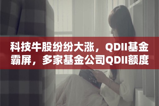 科技牛股纷纷大涨，QDII基金霸屏，多家基金公司QDII额度小幅增加