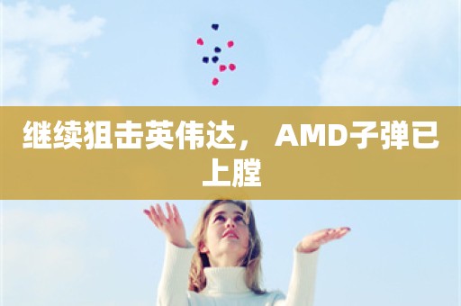 继续狙击英伟达， AMD子弹已上膛