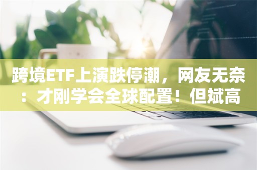 跨境ETF上演跌停潮，网友无奈：才刚学会全球配置！但斌高呼：恐慌时买入都没错