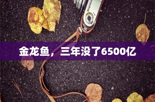 金龙鱼，三年没了6500亿