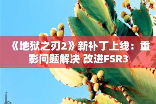  《地狱之刃2》新补丁上线：重影问题解决 改进FSR3