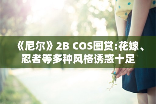  《尼尔》2B COS图赏:花嫁、忍者等多种风格诱惑十足