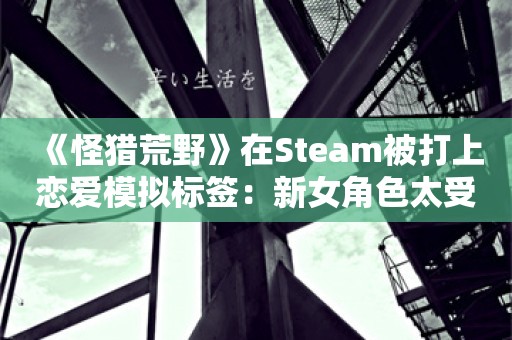  《怪猎荒野》在Steam被打上恋爱模拟标签：新女角色太受欢迎