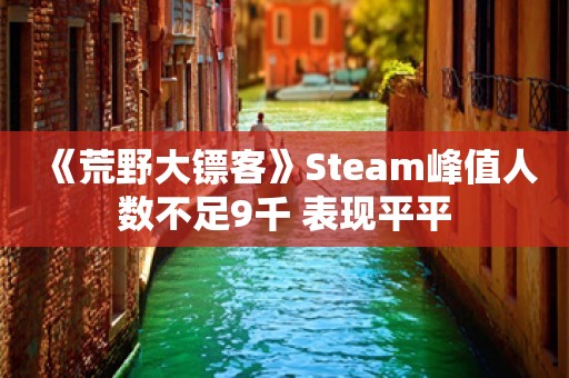  《荒野大镖客》Steam峰值人数不足9千 表现平平