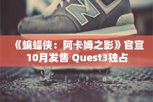  《蝙蝠侠：阿卡姆之影》官宣10月发售 Quest3独占