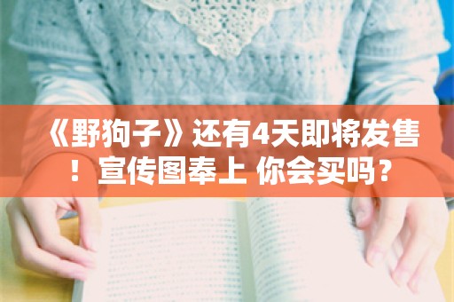  《野狗子》还有4天即将发售！宣传图奉上 你会买吗？