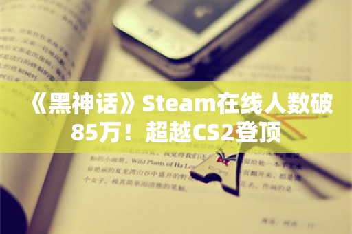  《黑神话》Steam在线人数破85万！超越CS2登顶