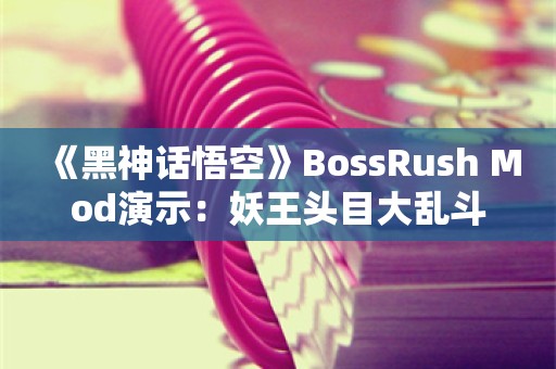  《黑神话悟空》BossRush Mod演示：妖王头目大乱斗