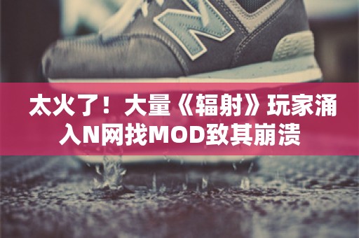  太火了！大量《辐射》玩家涌入N网找MOD致其崩溃