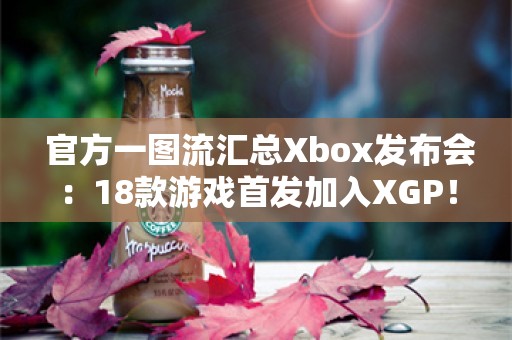  官方一图流汇总Xbox发布会：18款游戏首发加入XGP！