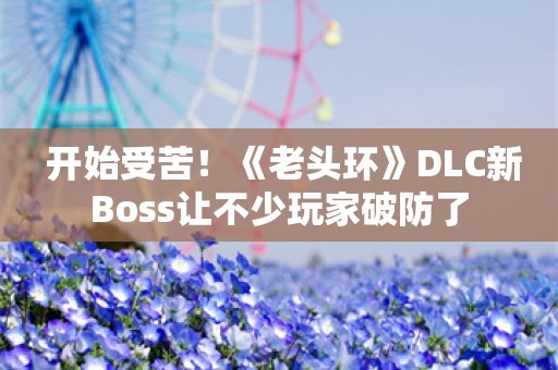  开始受苦！《老头环》DLC新Boss让不少玩家破防了