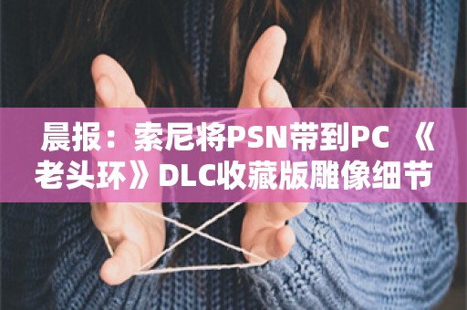  晨报：索尼将PSN带到PC  《老头环》DLC收藏版雕像细节