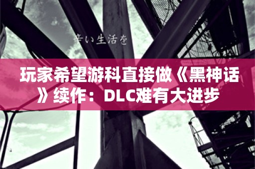  玩家希望游科直接做《黑神话》续作：DLC难有大进步