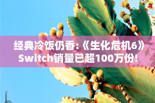  经典冷饭仍香:《生化危机6》Switch销量已超100万份!