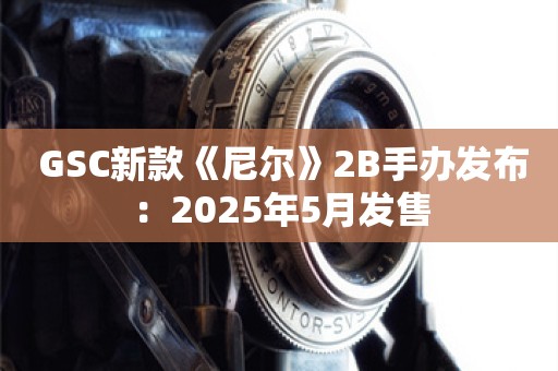  GSC新款《尼尔》2B手办发布：2025年5月发售