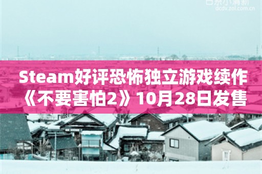  Steam好评恐怖独立游戏续作《不要害怕2》10月28日发售！想尽一切逃出大宅！