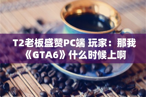  T2老板盛赞PC端 玩家：那我《GTA6》什么时候上啊