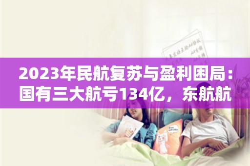 2023年民航复苏与盈利困局：国有三大航亏134亿，东航航空运输毛利率尚未转正