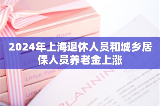 2024年上海退休人员和城乡居保人员养老金上涨